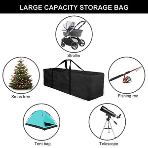 Bolsa de lona extragrande de 47 pulgadas, equipo de viaje, bolsa de equipaje de gimnasio con cremallera resistente - Product Image 6