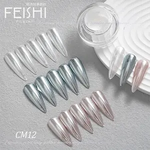 Feishi Nagel zubehör Ultra Bright Reflective Mirror Nagel pulver Aurora Pigments piegel Aurora Powder Nails Art.-Nr.