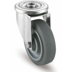 European Style 4 "5" 6 "8" Edelstahl Transport Caster Wheels Caster - Product Image 6