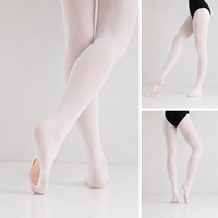 Medias de Ballet Convertibles Personalizadas para Mujer con Orificio para el Pie, Medias de Danza Suaves y Elásticas para Entrenamiento en Estudio, Venta al Por Mayor