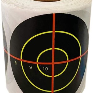 Bullseye Paper Target Stickers 3 Inch Adhesive <b>Shooting</b> Practice Targets - Product Image 1