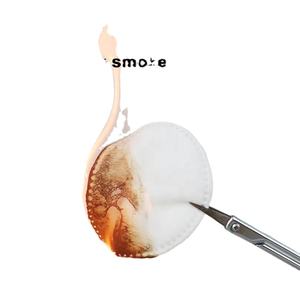 Disques de coton écologiques absorbants et doux sans peluches pour le démaquillage du visage et des ongles - Product Image 4