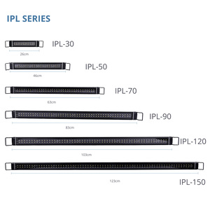 수족관 알루미늄 케이스 어항 후드 라이트용 GAKO IPL-50 라이트, 산호 어항용 2 채널 조광기 타이밍 기능 - Product Image 6