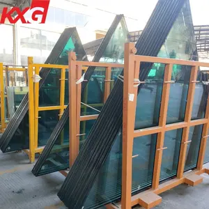 IGU Triple Glazing Commercial Building Insulated Glass Curtain Wall Safety Tempered Laminated Glass Window