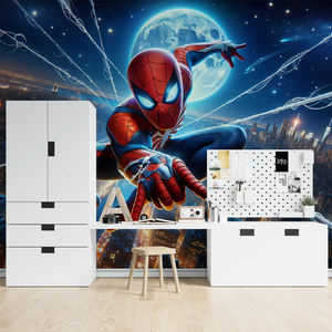 Papel Tapiz Autoadhesivo Popular <span class=keywords><strong>de</strong></span> Spider-Man, Mural <span class=keywords><strong>de</strong></span> Superhéroes para Dormitorio Infantil, Habitación <span class=keywords><strong>de</strong></span> Adolescentes, Sala <span class=keywords><strong>de</strong></span> Juegos, Decoración <span class=keywords><strong>de</strong></span> Paredes Interiores - Product Image 5