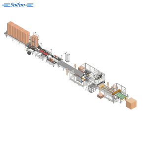 Saifan SF1000 Macchina Automatica per Inchiodare <span class=keywords><strong>Pallet</strong></span> <span class=keywords><strong>in</strong></span> <span class=keywords><strong>Legno</strong></span>, Tipo Monotesta per Stringer/Block, 4-6 pz/min, 64.2KW, 380V, Dimensioni 800-1500mm - Product Image 1