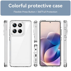 เคสโทรศัพท์ใสกันรอยขีดข่วนสำหรับ Motorola Moto <span class=keywords><strong>G</strong></span> Stylus 2026 Hybrid 2 in 1 TPU อะคริลิคกันกระแทก ป้องกันรอยขีดข่วนแบบโปร่งใส - Product Image 2