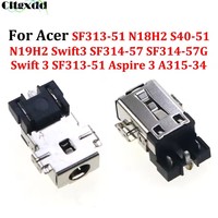 Conector de alimentación para ordenador portátil, puerto de carga para Acer N18H2 S40-51 N19H2 SF314-57 SF314-57G Swift 3 SF313-51 Aspire 3 A315-34