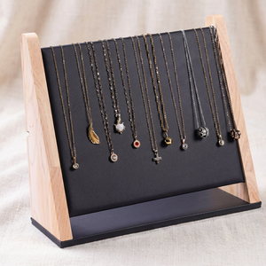 Nuevo y Creativo Expositor de Joyería para Anillos y Collares, Soporte Plegable para Organizar Colgantes, Pulseras y Cadenas - Product Image 4