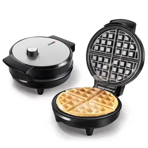 Kue Mangkuk 1200W Anti Percikan Ludah, Pembuat Wafel Sarapan Profesional Seperti Yang Terlihat Di Tv