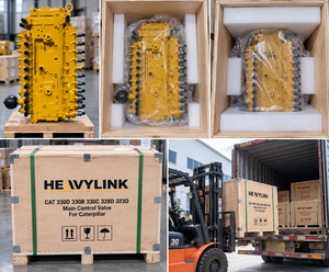 วาล์วควบคุมหลัก HeavyLink สำหรับรถขุด Caterpillar 330D 330B 330C 328D 323D อะไหล่ไฮดรอลิก - Product Image 4