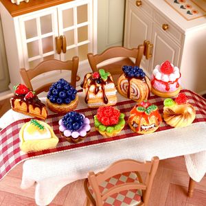 Set de Postres en Miniatura a Escala 1:12, Pastel y Repostería en Miniatura para la Hora del Té y Decoración de Panadería - Product Image 6