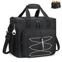 Sac isotherme personnalisé grande capacité 35-45 litres, étanche, pliable, avec logo personnalisé pour le camping et les pique-niques en plein air