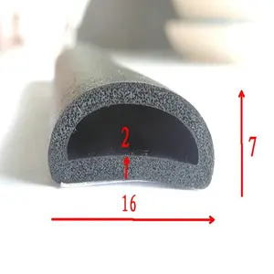 Factory Price Self-adhesive D Shaped EPDM Strip Seal
