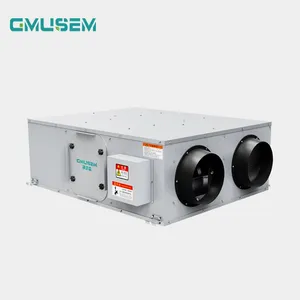 Heat Recovery Ventilation HRV VMC Double Flow Fresh Air Counter-flow Ventilation Unit For Residential House