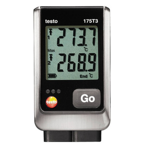 Testo 175T1 Wall Mounted <b>Thermometer</b> Stainless Steel Data Storage Refrigerated Transport Temperature Instrument - Product Image 4