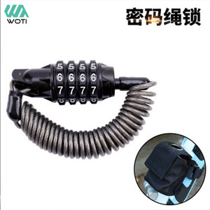 Candado para Bicicleta Yueli, Cable de Acero de 1.8m, Duradero, Antirrobo, para Bicicleta de Montaña, Carretera, Casco y Equipaje - Product Image 4