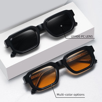 Lunettes de soleil carrées à monture complète en propionate, protection UV400, style rétro européen et américain, nouvelle collection 2026, élégantes, haut de gamme, tendance, unisexe