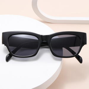 Xsy Red <b>Square</b> <b>Sunglasses</b> Pc Frame Uv400 Unisex Fashion Sun Protection Outdoor Wear - Product Image 3