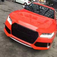 Kit carrosserie style RS7 C7.5 avec calandre pour Audi A7 S7 C7 2009-2015, amélioration du pare-chocs avant