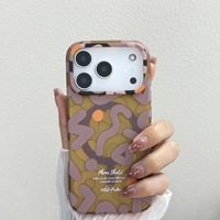 Coque de téléphone magnétique sans fil givrée de luxe avec motif graffiti, protection intégrale arrière, pour iPhone 17 16 15 14 Pro Max – Offre Spéciale