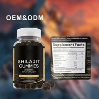 Gummies de Shilajit HDK OEM ODM 1000mg avec Ashwagandha et Curcuma pour le Métabolisme et la Santé Cérébrale – Usine de Gummies Personnalisés en Marque Blanche