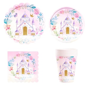 DAMAI - Juegos de Vajilla Desechable Ecológica al por Mayor para Decoración de Fiestas de Cumpleaños - Product Image 4