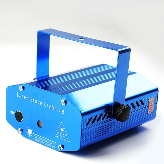 For Brand Flower Line Effect 3D Stereoscopic Pictures Sound Active Auto-Mode Stage Lighting Mini Laser Light RGB Color IP33