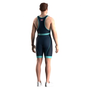 Maillots de lutte nationaux d'élite des États-Unis, durables, à séchage rapide, respirants, coupe ergonomique pour les entraînements intenses - Product Image 6