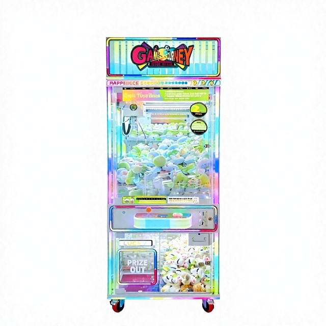 Custom Claw Machine Arcade Free Design Operated Mini Stuffed Toy Plush Crane Game Machine