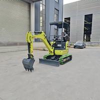 Nouvelle mini-excavatrice hydraulique haute capacité 1,8 tonne EPA sur chenilles, livraison gratuite, pour travaux de terrassement agricole et de jardinage