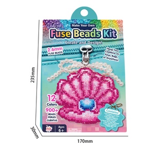 Precio de Fábrica al por Mayor: Kit de Cuentas Termoadhesivas Brillantes de 8 Colores, en Forma de Concha, No Tóxicas, para Arte Escolar - Product Image 4