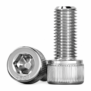 Vis à tête cylindrique super duplex ASTM A182 F53 S32750 1.4410 SAF2507 DIN912 ISO4762, résistante à la corrosion, M6-M14 - Product Image 2
