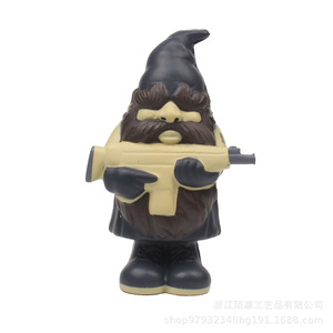 Pu Foam Cartoon Dwarf Figure Desktop Decor Toy Gift High <b>Rebound</b> - Product Image 2