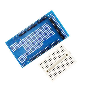 Placa de desarrollo de expansión MEGA 2560 R3 Proto Prototype Shield V3.0 + Mini Placa de pruebas PCB 170 puntos de amarre - Product Image 4