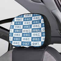 Taie d'oreiller pour voiture personnalisée Phi Beta Sigma, compatible avec les taies d'oreiller en tissu doux, adaptée à tous les modèles de voitures et de camions