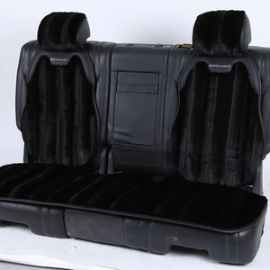 Fourrure de vison d'hiver luxe confortable housses de siège de voiture coussins de siège pour Toyota/<span class=keywords><strong>BMW</strong></span>/Honda - Product Image 4