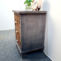 INNOVA Nouveau Meuble de Style Rustique Européen Antique et Durable pour Salon, Appartement, Entrée, Hôtel