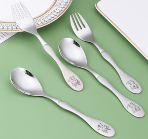 DFK0312 Couverts en acier inoxydable SUS 304 à motif animaux, en stock et personnalisables - Product Image 6