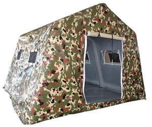 Tente gonflable camouflage en PVC, installation rapide, abri de secours, tente de fête, tente médicale d'urgence pour événements en plein air - Product Image 2