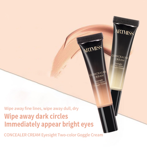 Hai màu sắc màu <span class=keywords><strong>Corrector</strong></span> loại bỏ quầng thâm & Eyes 'túi mắt trang điểm <span class=keywords><strong>Pro</strong></span> Kem che khuyết điểm - Product Image 2