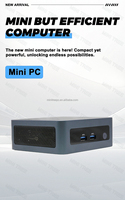 PC Mini Gaming AMD R5 5500U 5625U 5825U 5700U DDR4 M.2 NVMe RJ45 LAN Win11 Pro Komputer Mini Desktop Game Portabel 2HD HTPC WiFi