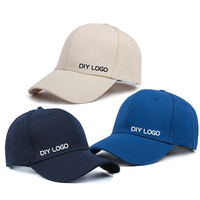 Gorras de Béisbol 100% Algodón con Logotipo Bordado Personalizado, Gorra de Béisbol de 6 Paneles para Exteriores, Gorra Deportiva Ajustable para Hombre al por Mayor