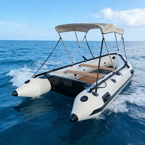 Gommone Leggero con Tettuccio e <span class=keywords><strong>Motore</strong></span> Fuoribordo <span class=keywords><strong>a</strong></span> Basso Consumo per Eco-Turismo - Product Image 1