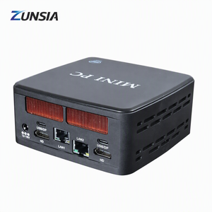 <span class=keywords><strong>Mini</strong></span> PC Empresarial Nuc para Oficina, Implementación Thin Client, I5 I7, LAN Dual de 2.5G, 2*DDR5, Computadora de Escritorio de Aluminio, OEM - Product Image 1