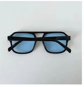 yafu small quantity custom glasses manufacturer. Acetate frame Sun Men's and Women's polarized double mid-beam Sun frame
