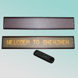 CE vàng <span class=keywords><strong>LED</strong></span> Đèn 16x128pixel p7.62 hai dòng đa ngôn ngữ quảng cáo di chuyển tin nhắn <span class=keywords><strong>LED</strong></span> cửa hàng dấu hiệu <span class=keywords><strong>Board</strong></span> - Product Image 3