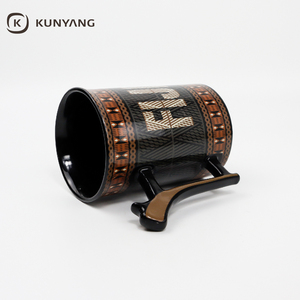Taza <span class=keywords><strong>de</strong></span> Cerámica Étnica Vintage con Asa Especial, para Café o Cerveza, Personalizable con Marca, Venta al Por Mayor para Hogar, Bar o Fiesta, Directo <span class=keywords><strong>de</strong></span> Fábrica - Product Image 3