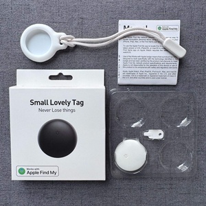 Traceur anti-perte en plastique pour collier d'animal de compagnie, localisateur d'objets à un clic, pour portefeuilles et bagages, compatible téléphones iOS - Product Image 6