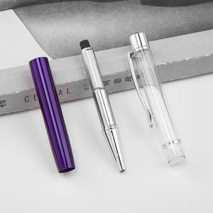 Wholesale Twist Creative Metal Ballpoint <b>Pen</b> DIY Printing Crystal <b>Refillable</b> With Empty Custom Logo for Stationery Gift - Product Image 4
